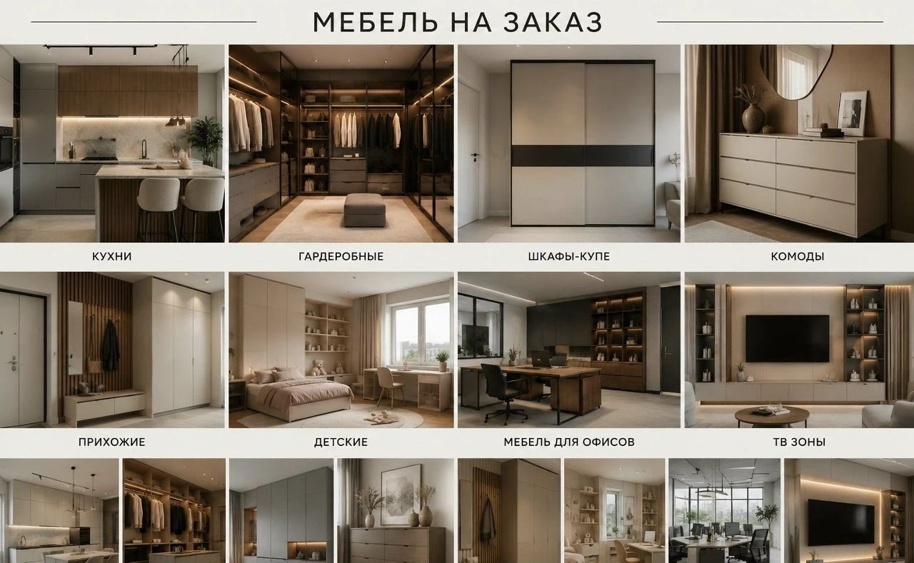 Мебель на заказ